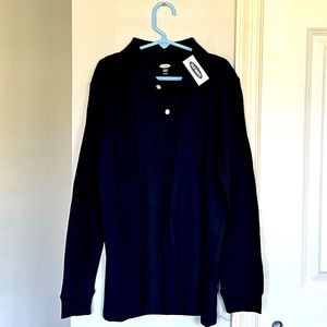 Boys Old Navy uniform polo shirt L (10-12)
